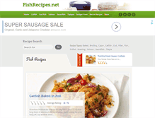 Tablet Screenshot of fishrecipes.net